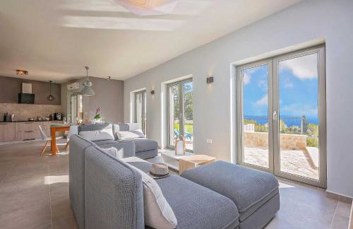 Villa Soleil in peaceful location with a sea view - Foto 11