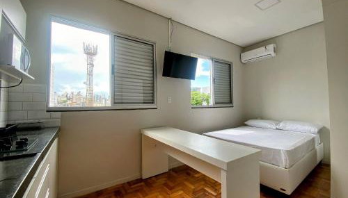 Prado Premium Lofts e Kitnets com Ar-Condicionado e TV Smart - Foto 1