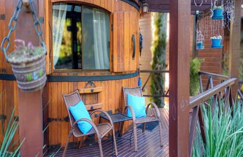 Chalé Temático em Pipa de Vinho - Parada da Pipa Chalés - Foto 80