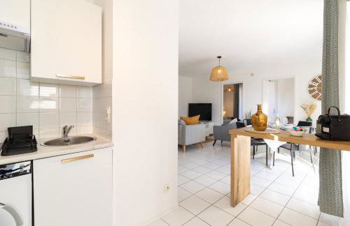 L'envolée - Appartement entier avec Balcon & Parking privé - SO COZY - Photo 5