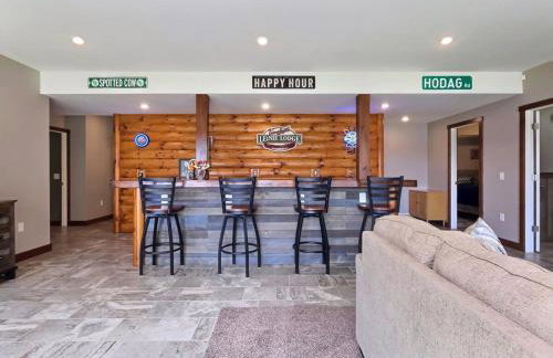 Northwoods WI 6BR Lakefront Cabin Retreat on Lake Nokomis - Minnohawk Lodge - Foto 39