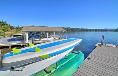 Lake Lovers Oasis Hot Tub and Mt Rainier View! - Foto 33