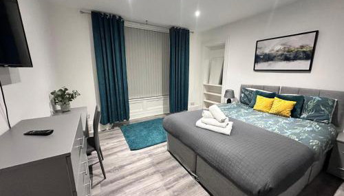 Bright & Stylish 1-bed Apt W/free Parking & Wi-fi - Foto 2