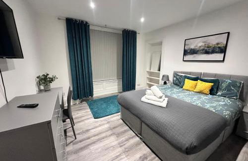 Bright & Stylish 1-bed Apt W/free Parking & Wi-fi - Foto 2