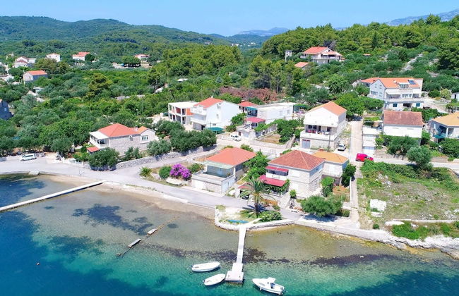 Apartments Radojkovic Lumbarda - Comfort Two Bedroom Apartment With Terrace and Sea View - Foto 14