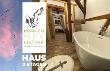 Historisches Bauernhaus für 8 Personen mit Luxus und Natur auf 2 Etagen ideal für Familien und Hunde 2500m2 eingezäunt an der Ostsee - Foto 1