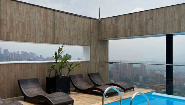 w Captivating 1BR in El Poblado - Foto 3, Habitación