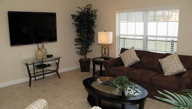 Coin salon dans le hall