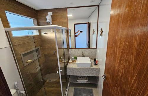 Piscina aquecida, 5 suítes e pé na areia com vista espetacular!! - Photo 67