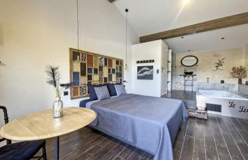 Le Lovy , Studio indépendant avec Jacuzzi - Foto 23