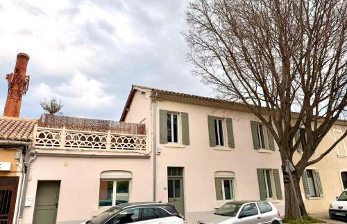 Maison familiale rénovée avec terrasse, 4 chambres, proche L'Isle-sur-la-Sorgue - Foto 23