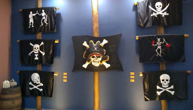 Bandiere del Museo del Pirata