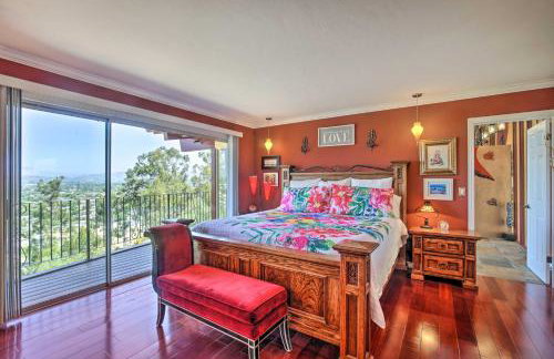 Colorful El Cajon Gem Deck, Garden and Valley Views - Foto 15