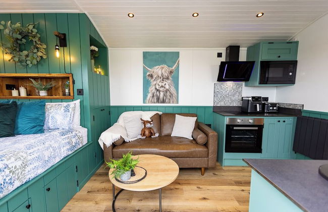 Willows Rest - 1 Bed Shepherd's Hut - Pentlepoir - Foto 27