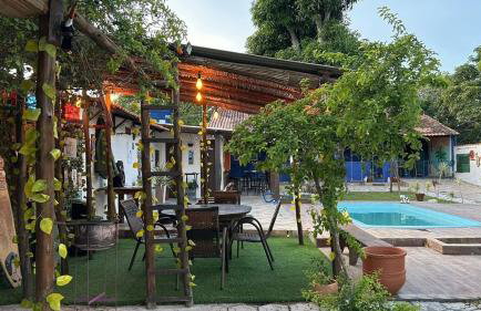 Casa de Veraneio Grande com Piscina, Churrasqueira e 4 quartos - Foto 29