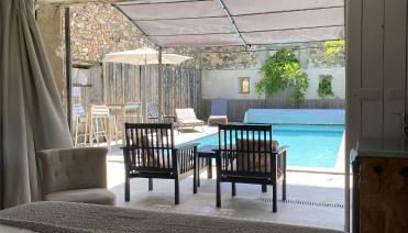 Chambre studio au Bord de la Piscine chauffée et privée pour vous le soir ! - Photo 4