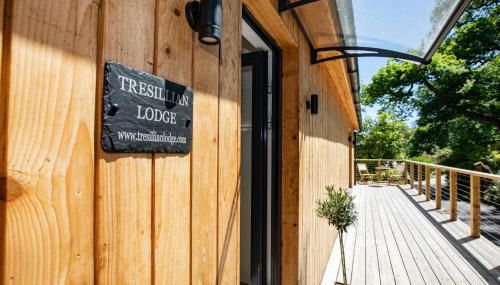 Tresillian Lodge Waterfront, Forest, Hot tub,Sauna - Foto 2