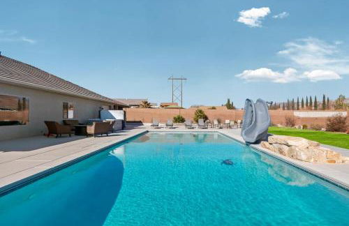 Pool & Hot Tub & Fire Pit & Water Slide - Foto 14