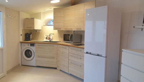 Petite étoile de Mer - Studio hyper équipé à 150m d'une plage de sable fin grande terrasse presqu'île de charme - Photo 4, stove, dishwasher, toaster, minibar