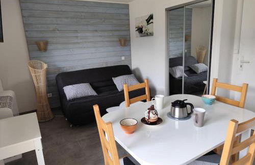 Mailh- Massibé 1 chambre 5 pers draps serviettes inclus parking près du ski tout confort - Foto 9