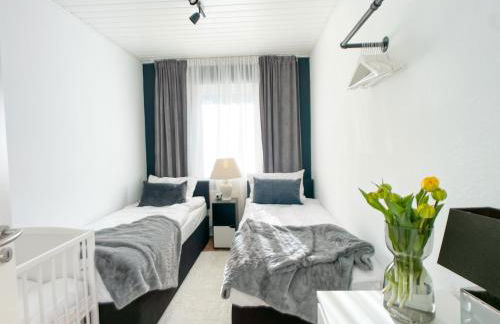 M-Style 01 Apartment mit Terrasse und Gasgrill, 24h Self-Check-In, Free Parking, Netflix - Foto 20