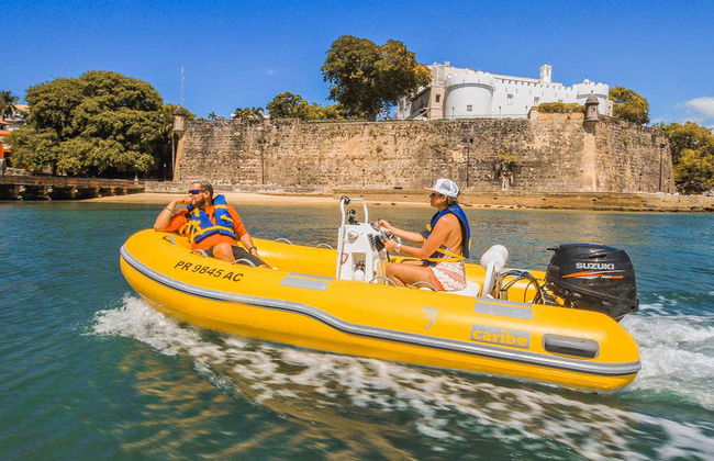 Conducción de lancha rápida por San Juan - Foto 4