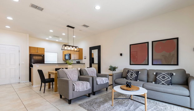 Amazing Townhouse for 6 people near Disney - Foto 4, Habitación