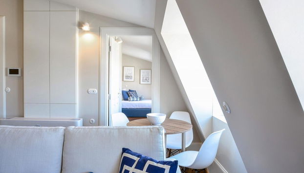 Market 4A in Oporto With 2 Bedrooms and 2 Bathrooms - Foto 3, Habitación