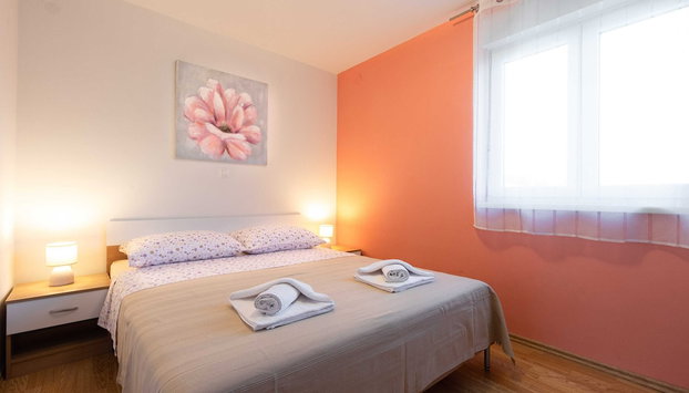 Apartment Salvagno - Two Bedroom Apartment with Balcony and Sea View - Foto 2, Zimmer