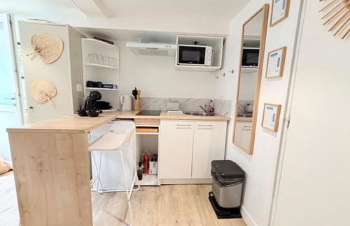 Idéal couple ! Le Nid du Bourg - Proche plage et commerces - serviettes de toilette & linge de lit compris - Photo 31