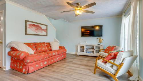 Creekfront Dauphin Island Cottage Walk to Gulf! - Foto 4