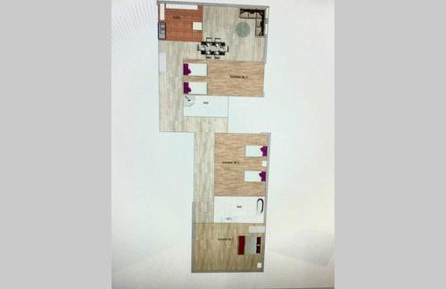 Apartment 120 qm -3 Schlafzimmer-2 Bäder- für 7 Gäste - Foto 14