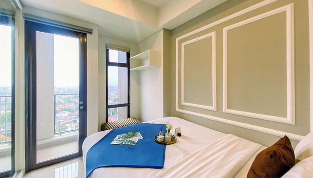 Cozy and Enjoy Living Studio at Vasaka Solterra Apartment - Foto 3, Habitación