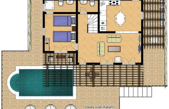 Villa Emilios Large Private Pool Sea Views A C Wifi - 217 - Photo 56