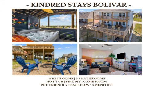 Beachfront oasis! Hot tub, gameroom, double deck!! - Foto 1