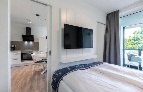 Godewindpark Deluxe-Apartment 1-10 mit Gartenblick - Foto 31