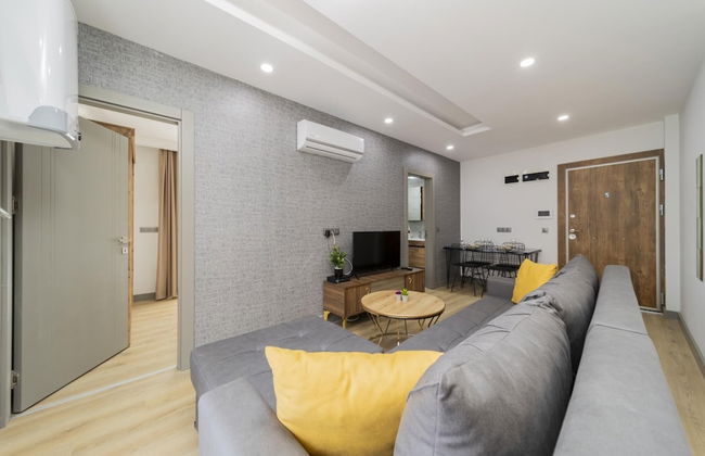 Modern Flat w Balcony 10 min to Beach in Antalya - Foto 4