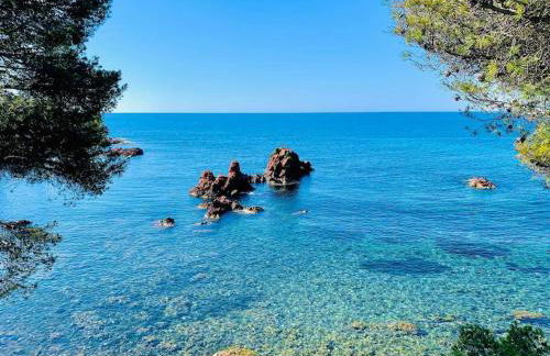 Vue exceptionnelle - 4 pers. jardin clim parking - Foto 32
