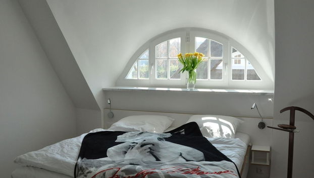 Reetdachhaus am Bodden mit Sauna - Foto 5, Habitación