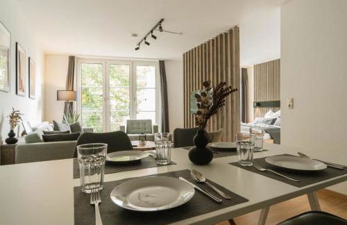 RAUM921 - Stilvolles Apartment - WLAN, Tiefgarage, Küche, Netflix - Foto 7