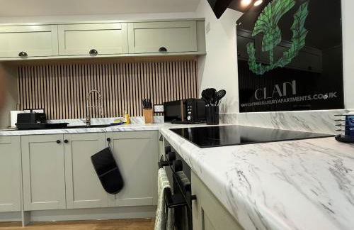 The Drapers - by Caithness Luxury Apartments NC500 - 4 Bedroom Luxury Central NC500 Apartment-Sleeps 8- Sleeps Work teams upto 4 & holiday makers upto 8 - BUDGET FRIENDLY FOR LONG STAY TRADES - CONTACT US - - Foto 12