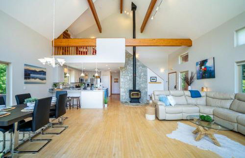 Modern Mountain Retreat~120ac~ Pond~Boat~Trails~FP - Foto 13