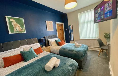 Kimberworth 4 Bedrooms House 8 Beds Close to M1 Suitable For Longer Stay - Foto 23