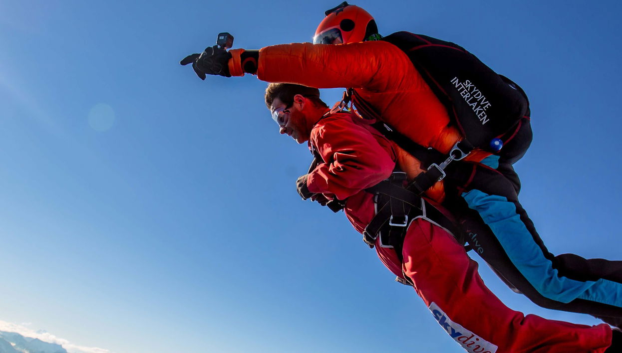 Skydiving in Interlaken