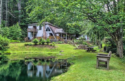Serene Todd Getaway with Private Pond and Creek Views! - Photo 1