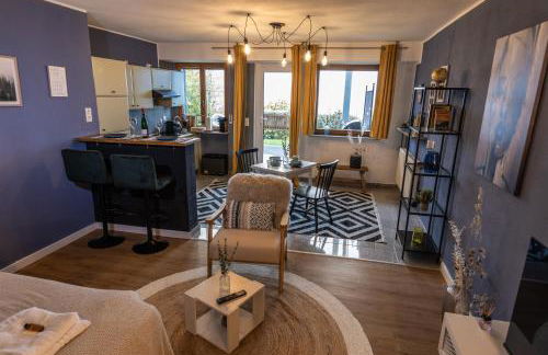 Cozy Souterrain Terrasse Garten Panoramablick - Foto 15