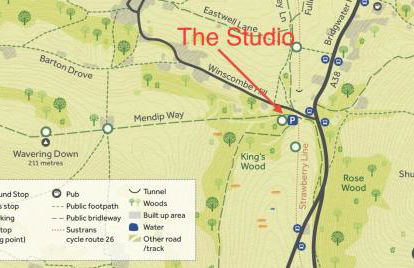 Cosy Studio on the Mendip Way - Foto 11
