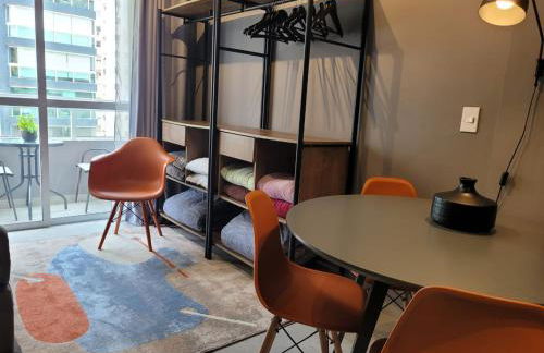 Varanda Mar - Estúdio com Varanda - 100m da Praia - Boqueirão - Foto 19