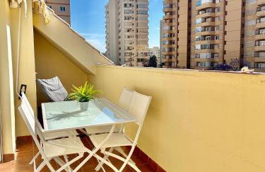Ático con terraza cerca del mar los Boliches - Foto 8