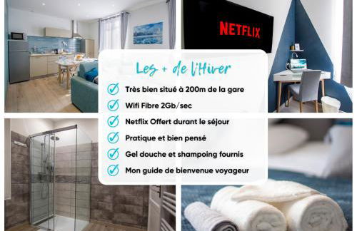 Cocon d'Hiver - Netflix & Wifi - Parking Gratuit - check-in 24H24 - Kit Bébé disponible sur demande - Emplacement Vélos - GoodMarning - Foto 33